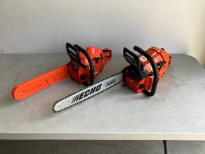 lot 82 image: Two Echo Chainsaws. CS590 and CS310