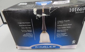 KICHLER 1 LIGHT MINI PENDANT