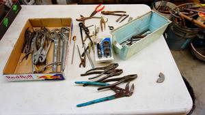 Assorted hand tools