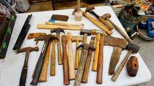 Assorted hand tools