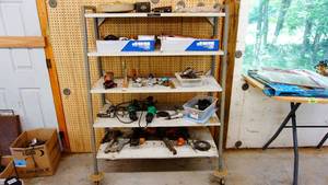 Garage lotShelf and all contents