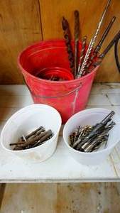 Assorted drill bits