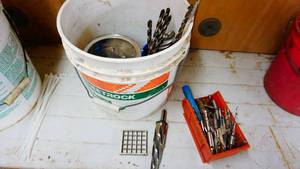 Assorted drill bits