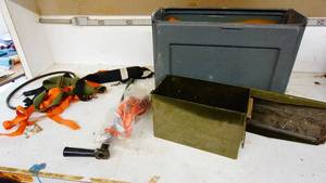 Ammo box etc.