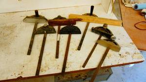 Assortment of table saw guides