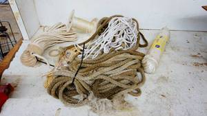 Assorted lot of Sisal rope etc.