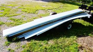 Premium quality vinyl siding manufactured to ASTM D367981a3 sq.  12 feet long, color 111  BLue, 55 horizontal with additional under sill pieces included