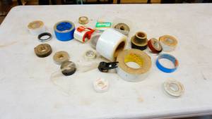 Assorted tape lot