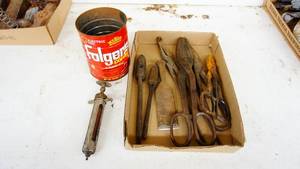 Assorted hand tools