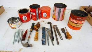 Assorted hand tools