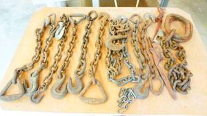Chain and hooks