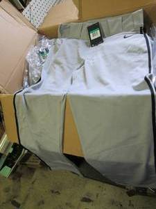 lot 44 image: case of new nike boys XL baseball p...