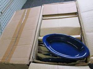 lot 85 image: 2 cases of rarebit cobalt blue glaz...