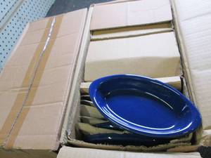 lot 90 image: 2 cases of rarebit cobalt blue glaz...