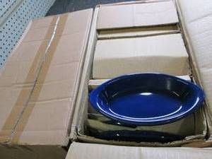 lot 92 image: 2 cases of rarebit cobalt blue glaz...