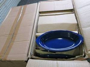 lot 93 image: 2 cases of rarebit cobalt blue glaz...