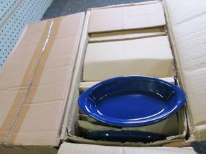 lot 96 image: 2 cases of rarebit cobalt blue glaz...