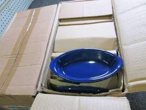lot 97 image: 2 cases of rarebit cobalt blue glaz...