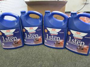 lot 129 image: 41 gallon jugs of mohawk floorcare...