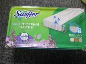 lot 144 image: package of new swiffer wet mopping ...