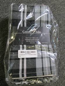 lot 167 image: set of 12 premium cloth napkins 20 ...