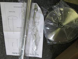 lot 174 image: 4 new stainless steel paper towel h...