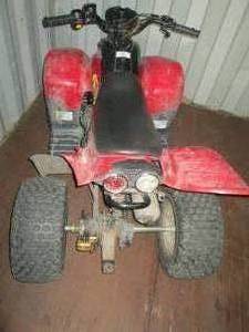 lot 1 image: dinli 50cc 4 wheeler battery weak k...