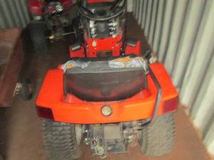 lot 2 image: ariens lawnmower runs good has magn...