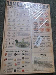 lot 181 image: 17 12 inch x 12 inch ramen knowled...