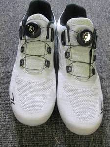 lot 185 image: unisex cycling shoes silver m7 new ...