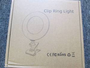 lot 193 image: clip ring light ...