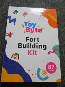 lot 204 image: toy byte fort building kit new ...