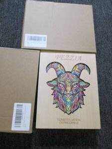 lot 219 image: 2 wood jigsaw puzzles ...