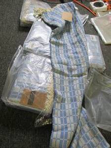 lot 220 image: 6 turkish towels with a bar of soap...
