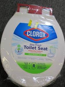 lot 258 image: clorox stay fresh toilet seat ...