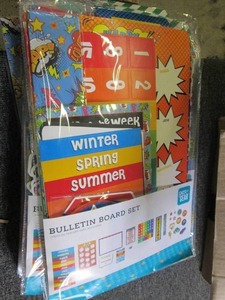 lot 275 image: box of school supplies ...