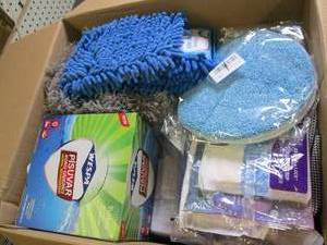 lot 283 image: box of cleaning supplies ...