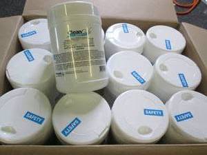 lot 311 image: case of 12 cleancide wipes cleans ,...