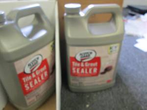 lot 351 image: 21 gallon jugs of scotchgard tile ...