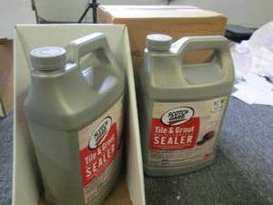 lot 353 image: 21 gallon jugs of scotchgard tile ...