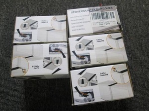 lot 379 image: 5 stove counter gap covers ...