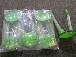 lot 383 image: 6 suction cup bag holders...