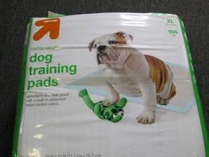lot 401 image: package of XL dog training pads 100...