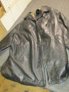 lot 458 image: wilson large thinsulate leather jac...