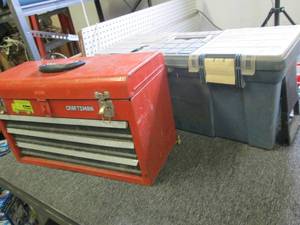 lot 471 image: 2 tool boxes ...