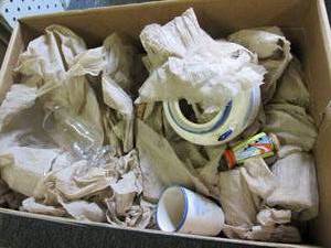 lot 494 image: vintage plates and bowls and cups...