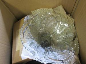 lot 495 image: vintage bowls, plates, and silverwa...