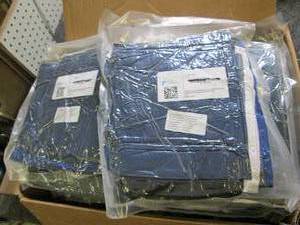 lot 574 image: box of face covers neck gaitors ...