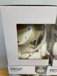 lot 57 image: Lot of 4 Battery Powered Decorative Lights