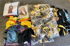 lot 26 image: Lot of Adult and Youth Halloween Costumes